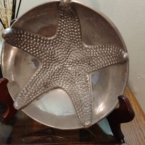 Miraposa Starfish Decorative Pewter Bowl